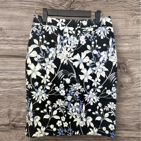 Talbots petite cotton pencil skirts sz 2 nwt 006 - Picture 2 of 6